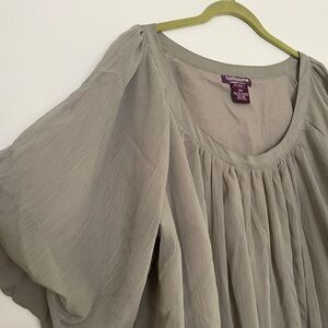 Taillissime La Redoute Creation Plus Sized Flowy Mini Dress/Tunic Size 20W